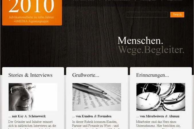 Bild: Leipziger Agenturgruppe launcht Website zum 10-jährigen Jubiläum