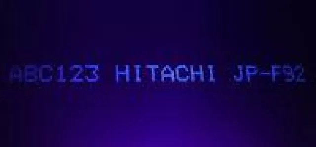 Bild: LABS-freie UV-fluoreszierende Tinte von Hitachi