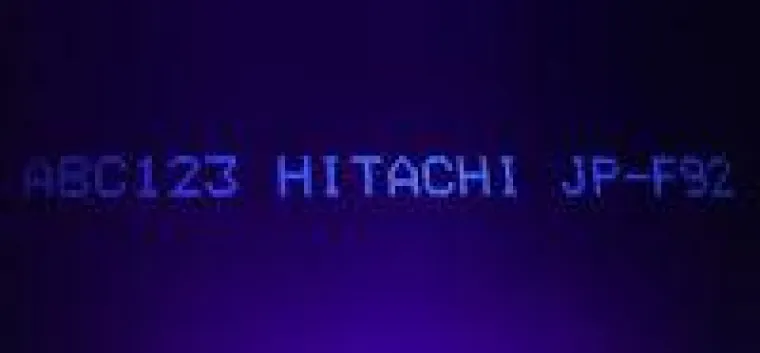 Bild: LABS-freie UV-fluoreszierende Tinte von Hitachi