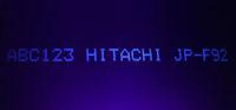 Bild: LABS-freie UV-fluoreszierende Tinte von Hitachi