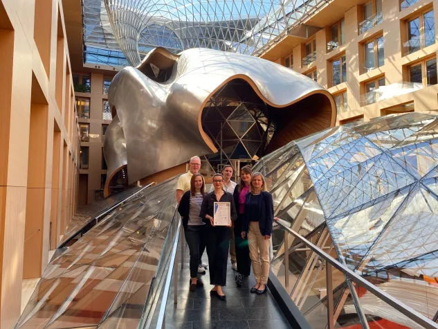 Bild: ISO Zertifizierung für die AXICA Eventlocation