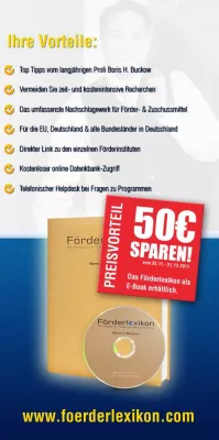 Bild: Das Nachschlagewerk für Förder- und Subventionsmittel