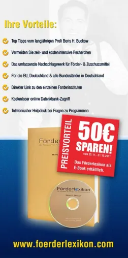 Bild: Das Nachschlagewerk für Förder- und Subventionsmittel