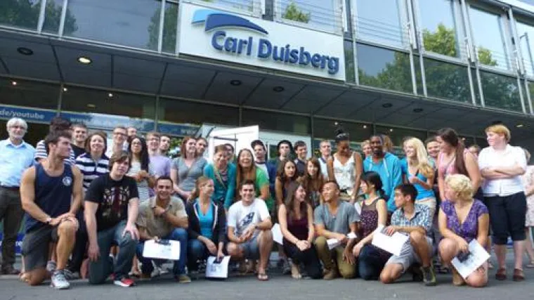 Bild: „Junge Botschafter“ aus Amerika in Köln, Radolfzell und Saarbrücken