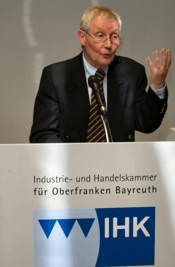 Sprach sich auf der IHK-Vollversammlung klar für die Globalisierung aus: Dr. Hans D. Barbier