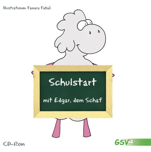 Bild: Schulstart-CD mit Edgar, dem Schaf macht den Schulanfang zum Kinderspiel