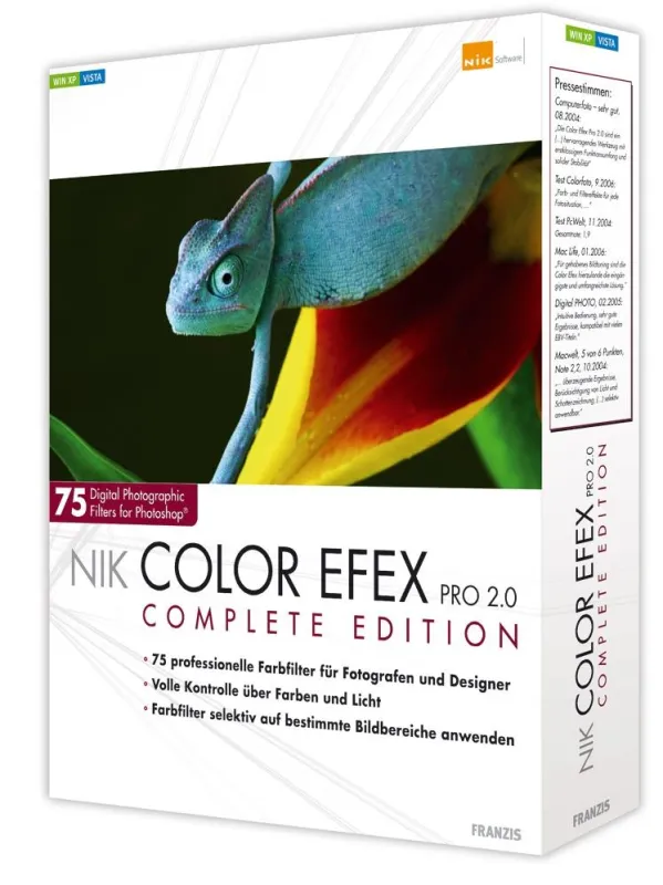 FRANZIS Nik Color Efex Pro 2.0 Complete