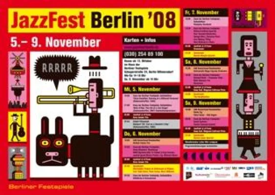 Bild: Jazzfest Berlin 2008 - Alter Schwede - da bläst er