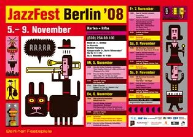 Bild: Jazzfest Berlin 2008 - Alter Schwede - da bläst er