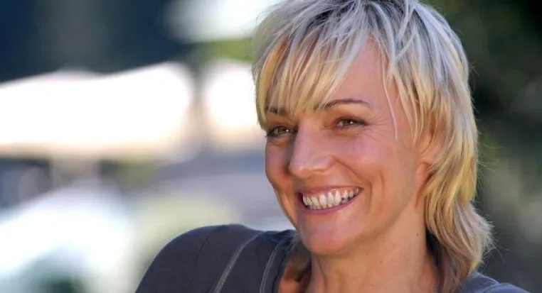 Bild: Heike Drechsler und Fabian Harloff zu Gast bei ROSENSCHOLZ