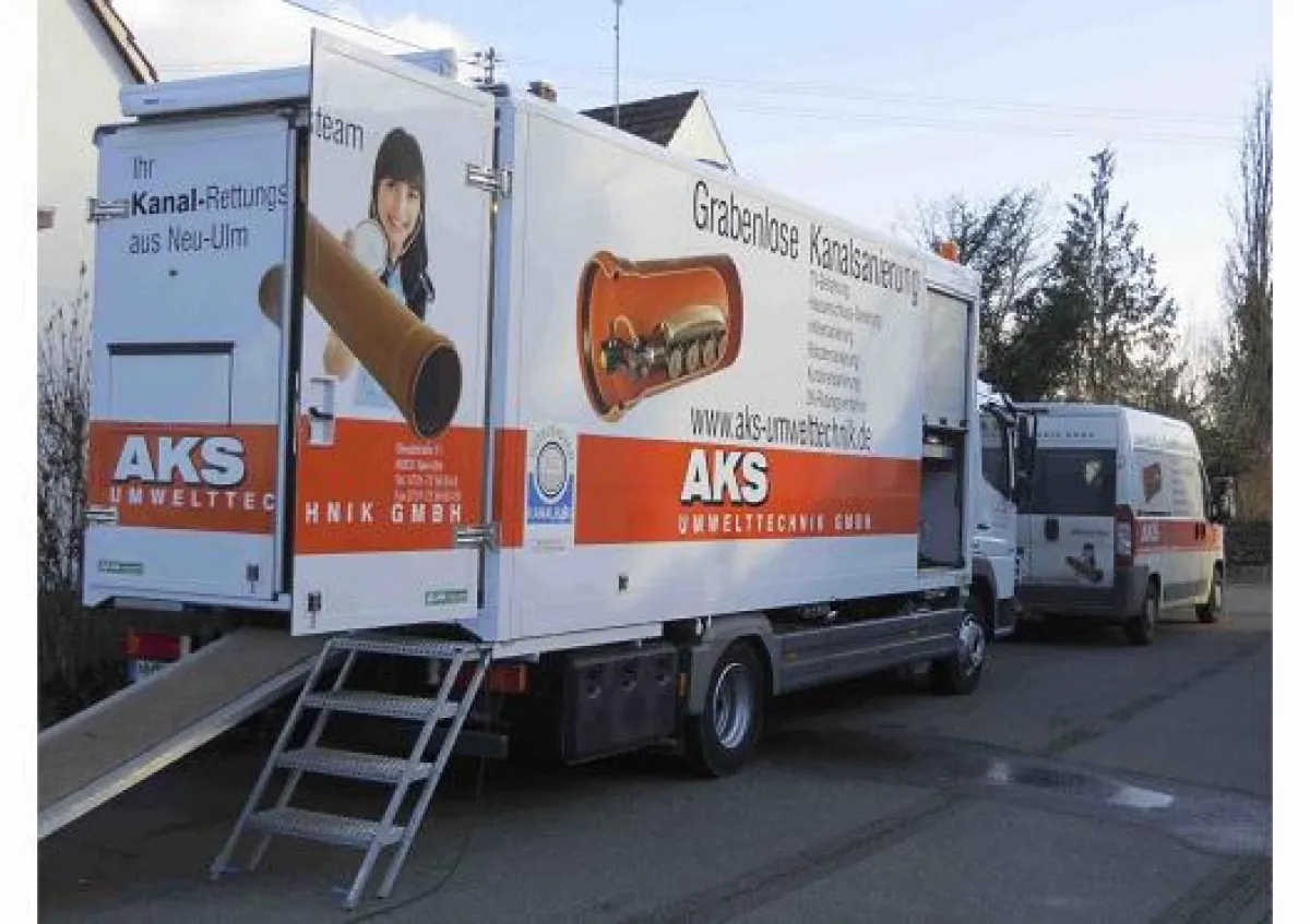 AKS Umwelttechnik Spezialist im Bereich Kanalsanierung