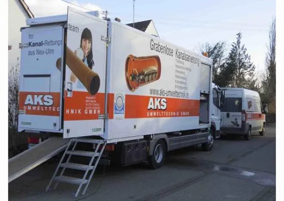 Bild: Kanalsanierung ohne Erdarbeiten - einfach sanieren mit AKS-Umwelttechnik