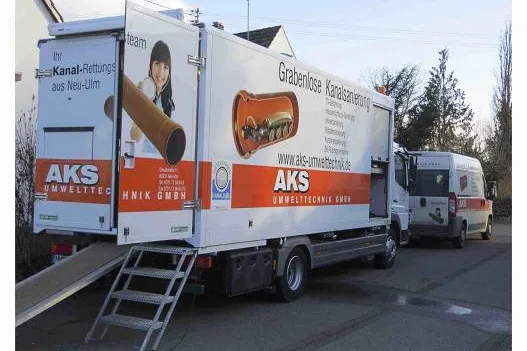 Bild: Kanalsanierung ohne Erdarbeiten - einfach sanieren mit AKS-Umwelttechnik
