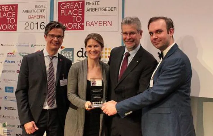 National Instruments zählt zu „Bayerns Besten Arbeitgebern 2016“ Bild: National Instruments zählt zu „Bayerns Besten Arbeitgebern 2016“