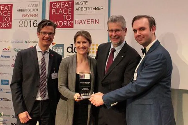 Bild: National Instruments zählt zu „Bayerns Besten Arbeitgebern 2016“