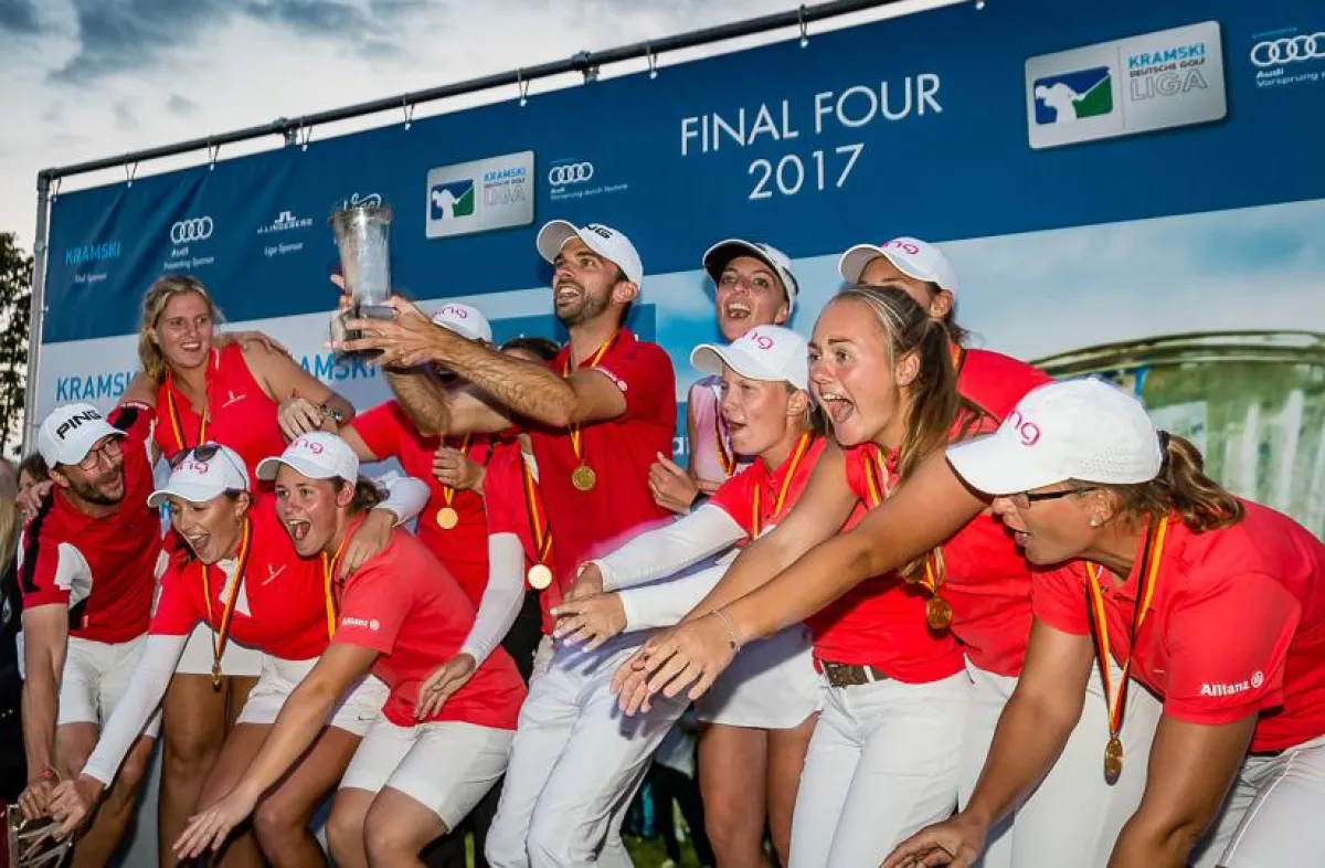 Die Damen des GC St. Leon-Rot konnten ihren Titel verteidigen. (Foto: DGV/Tiess)