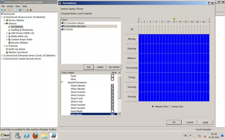 Bild: DeviceLock erhält US-Patente für seine Local Sync-Filtertechnik