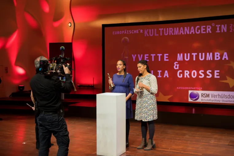 Europas avancierteste Kulturpreise wurden am 26. November im Potsdamer Nikolaisaal verliehen Bild: Europas avancierteste Kulturpreise wurden am 26. November im Potsdamer Nikolaisaal verliehen