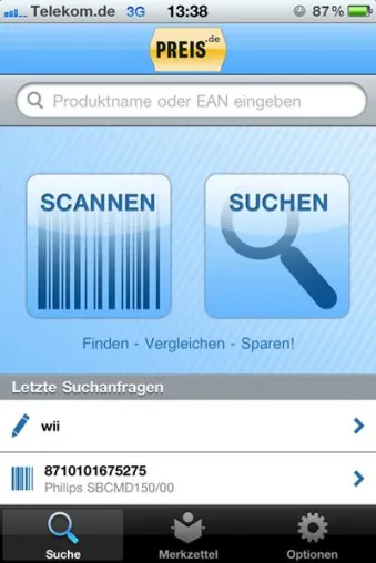 Neue Preisvergleich App - clever Sparen mit Preis.de Bild: Neue Preisvergleich App - clever Sparen mit Preis.de