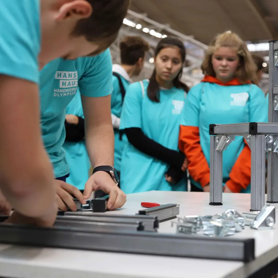 Handwerker-Olympiade bei Hanse Haus
