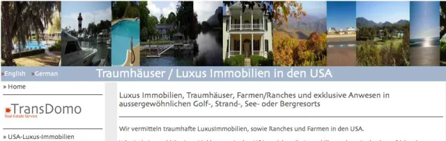 Bild: Traumhaus-USA / Neues deutsch-sprachiges Portal zum Kauf/Verkauf von Luxus-Immobilien in den USA