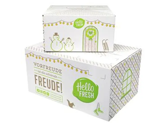 Bild: Thimm Gruppe im „Jahr des Digitaldrucks“: Weihnachtlicher Ausklang mit der zweiten HelloFresh Kampagne