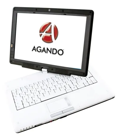 Bild: Stylisches Notebook und Tablet-PC in einem