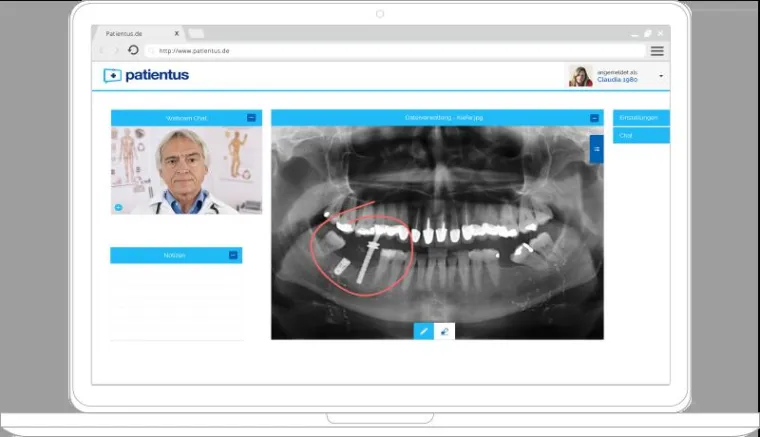 Bild: Patientus: Die Online Sprechstunde per Video startet zum 01.08.2014