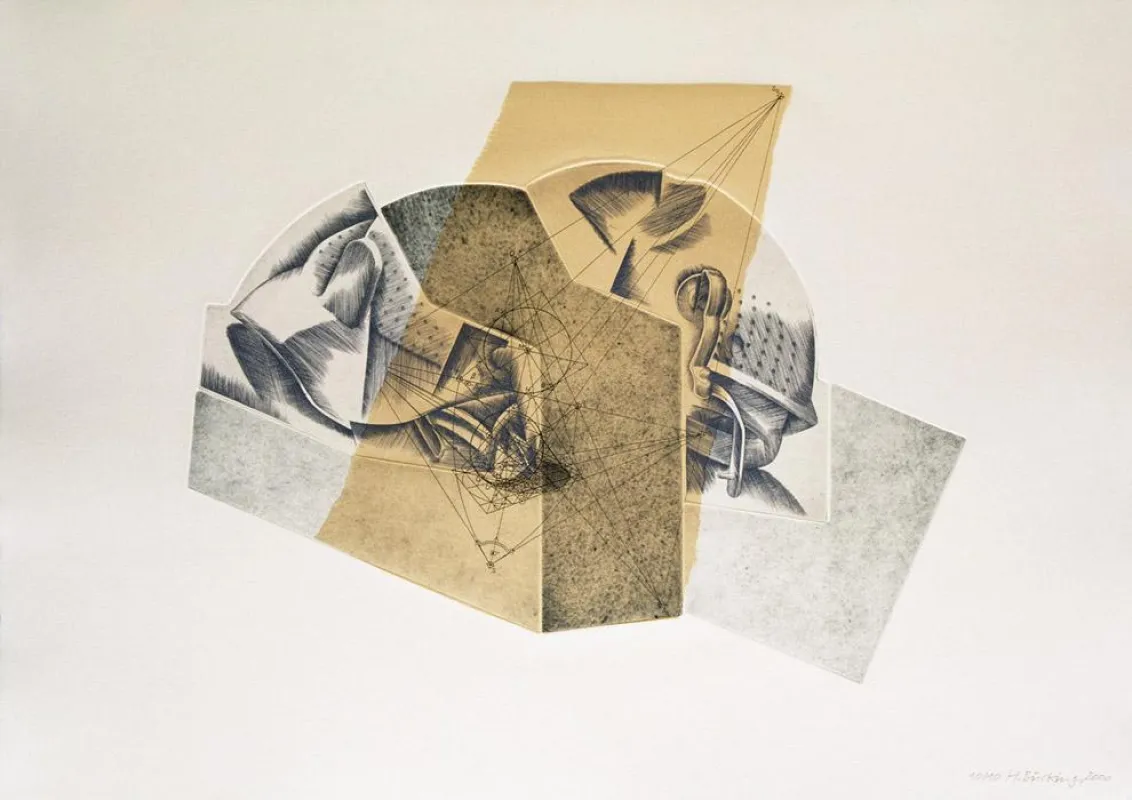© Heribert Bücking, aus der Serie »Kopfbaustelle«, 2000, Foto: Ilona Ripke