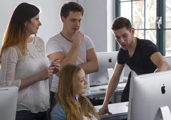 Bild: Neu:Master-Studiengänge Konvergenter Journalismus, Art Direction, Wirtschaftspsychologie Wintersemester 14/15