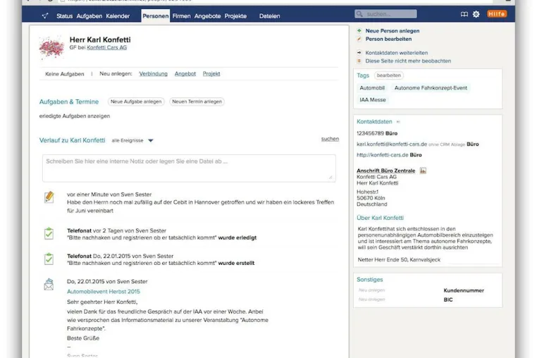 CentralStationCRM mit neuem Release Bild: CentralStationCRM mit neuem Release