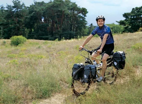 Bild: Technik-Check vor der Radreise