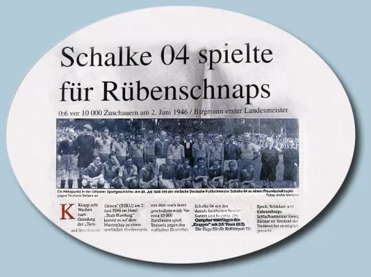 Bild: Schalke und Uelzen, Schinken, Speck, Rübenschnaps und der Schalke Fanclub Uelzen