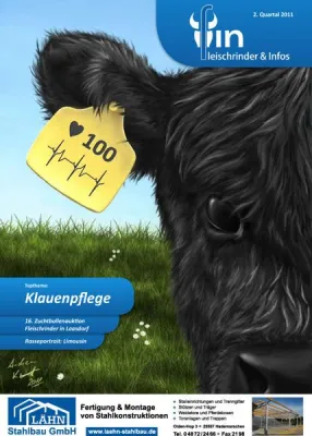 Bild: Fleischrinder und Infos - Ausgabe Juni 2011 als kostenloser Download