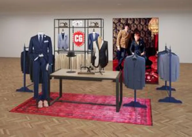 Premium-Linie "SAVILE ROW BY CG - CLUB OF GENTS" macht edlen Britpop-Style für Männer live erlebbar Bild: Premium-Linie "SAVILE ROW BY CG - CLUB OF GENTS" macht edlen Britpop-Style für Männer live erlebbar