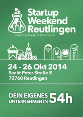 Bild: Das Startup Weekend war in Reutlingen