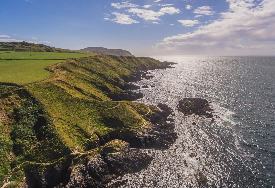 Die Küste bei Porthor, Nordwales