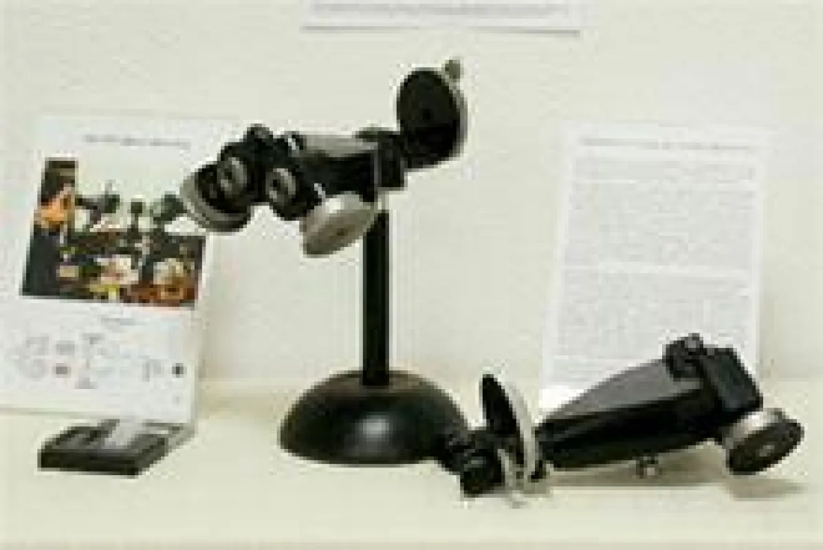 Historische Photometer in der Ausstellung