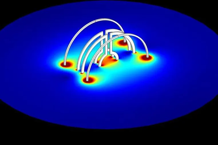 Bild: Kernspinresonanz: hohe Sensitivität auf engem Raum