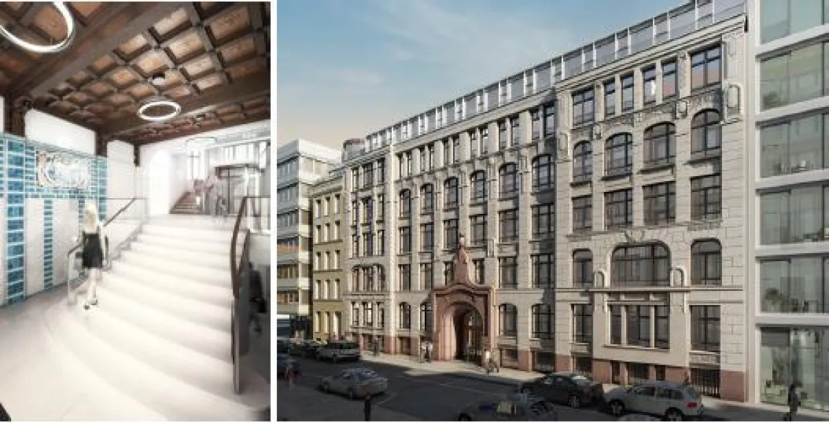 Das Brügge Haus, eines der frühesten Kontorhäuser Hamburgs, wird revitalisiert.