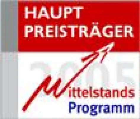 Mittelstandsprogramm 2005: 4-fache Auszeichung für die euroSolutions GmbH Bild: Mittelstandsprogramm 2005: 4-fache Auszeichung für die euroSolutions GmbH