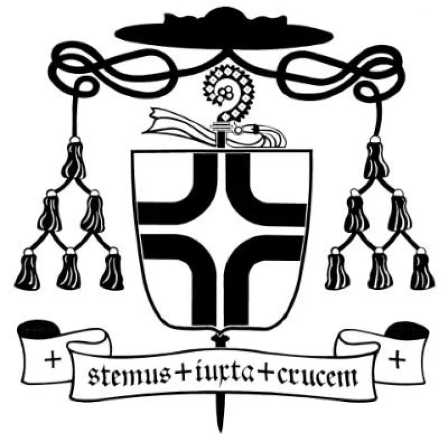 Das Logo der Congregatio Canonicorum Sancti Augustini (CCSA). Der Prior predigt am 25.11. in Berlin.