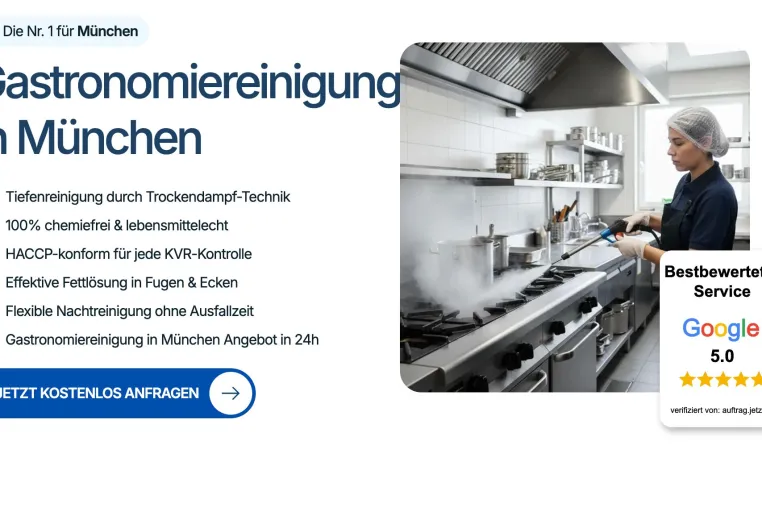 Bild: Fettbrand durch Dunstabzugshaube: Anbieter für Gastronomiereinigung in München erklärt das Versicherungsrisiko
