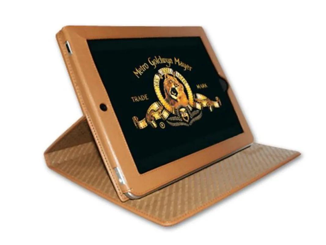 Piel Frama Ledertasche für iPad Cinema Braun