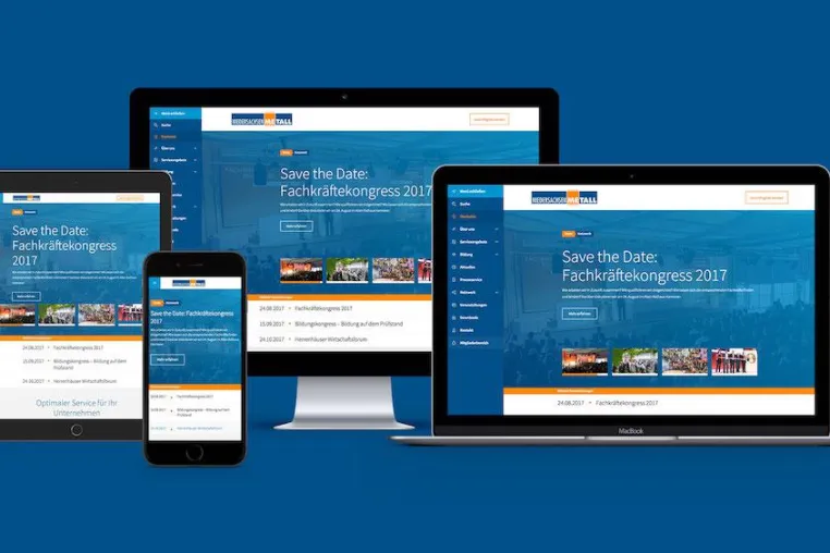Bild: NiedersachsenMetall in neuem Glanz: B&B. Markenagentur setzt Website-Relaunch um