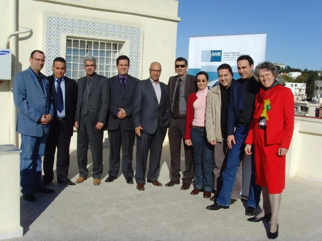 Teilnehmer des Management-Seminars in der AHK in Algier