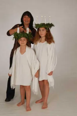 Bild: 13. Dezember – der Lucia-Tag ist der Tag der Kerze