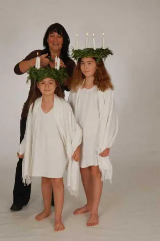13. Dezember – der Lucia-Tag ist der Tag der Kerze Bild: 13. Dezember – der Lucia-Tag ist der Tag der Kerze