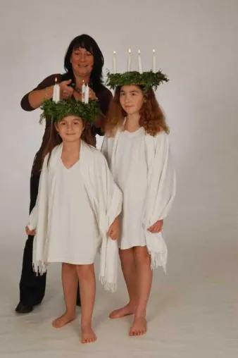 Bild: 13. Dezember – der Lucia-Tag ist der Tag der Kerze