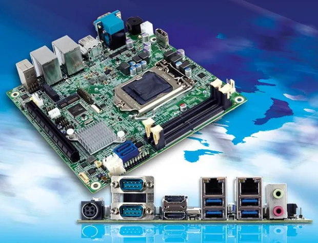 Bild: Mini-ITX Board für Coffee - Lake CPUs!